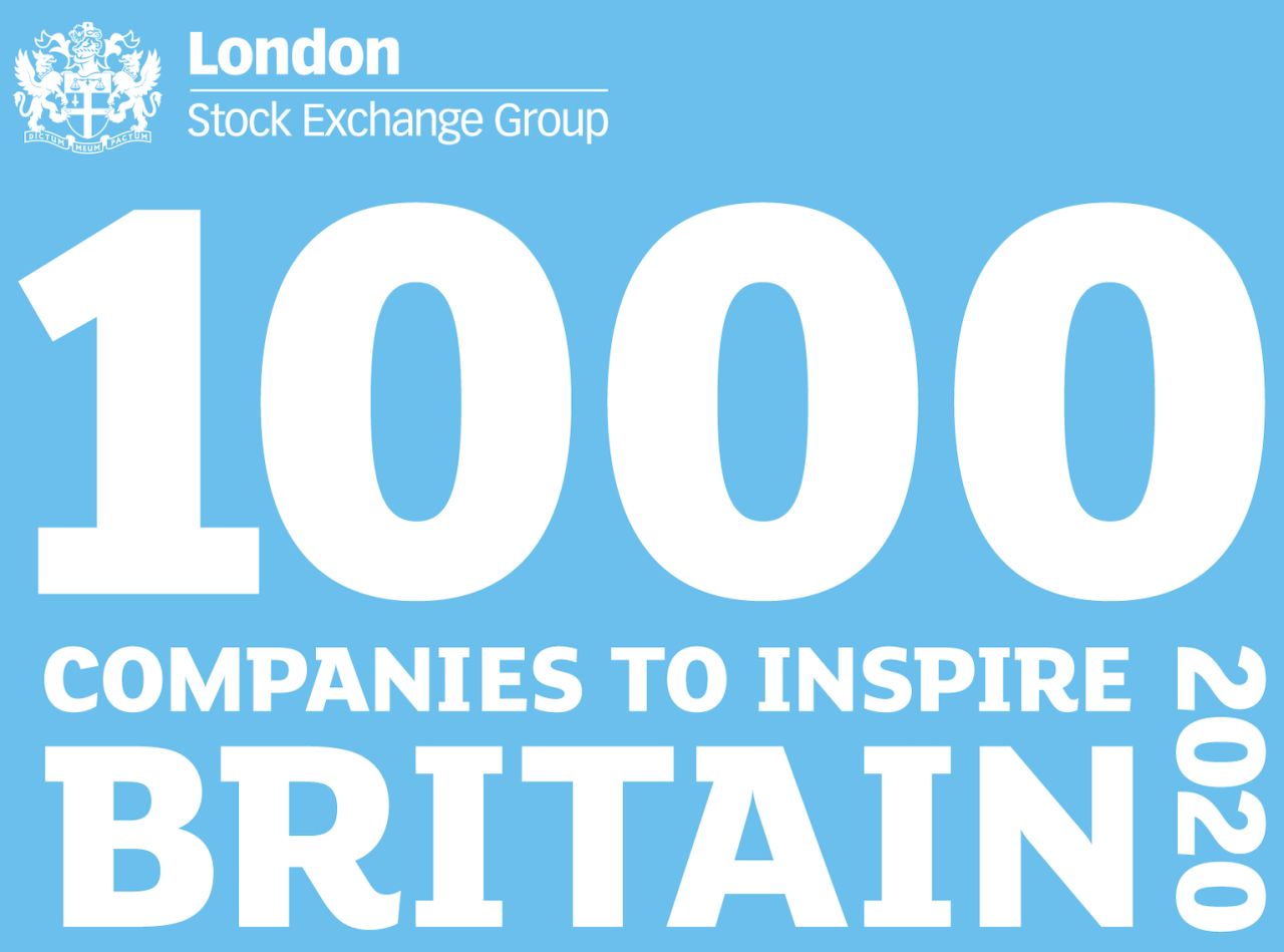 P.P. Group again recognised in London Stock Exchange Group ‘1,000 Companies to Inspire Britain’