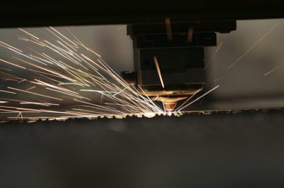 P.P. Plasmas high powered laser cutting machine